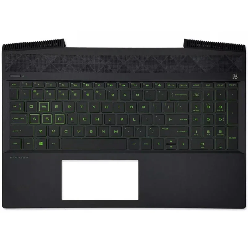 New For HP Pavilion 15-CX 15-cx0071nr TPN-C133 Laptop Palmrest Case Keyboard US English Version Upper Cover