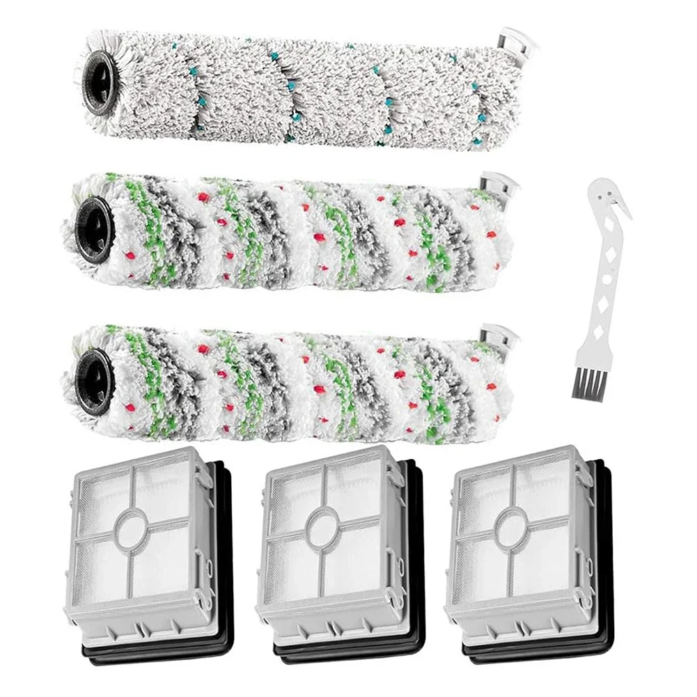 

1 Set For Bissell For CrossWave For X7 Pet Pro 3055 3277 3279 Brush Roller Kit Vacuum Cleaner Accessories Spare To Replace