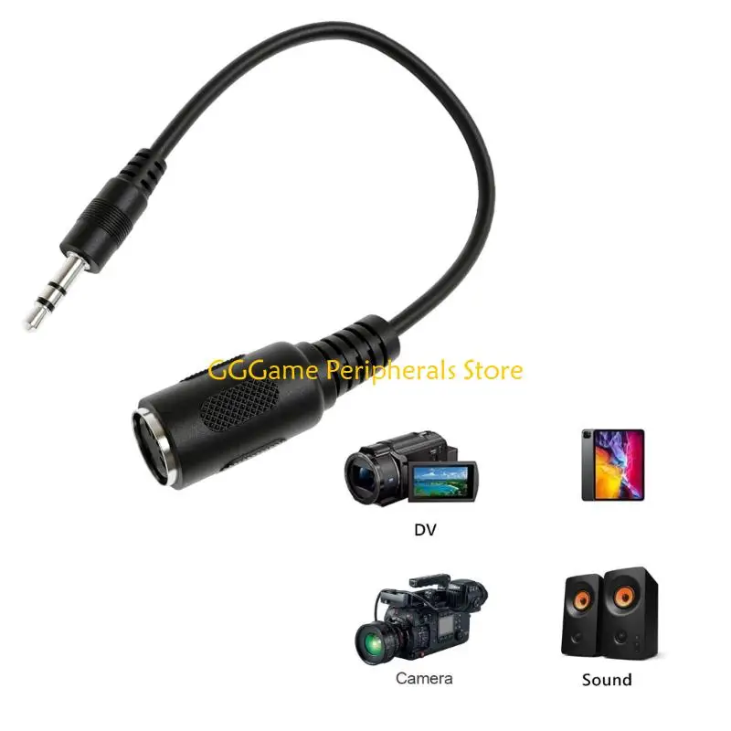

U55B Professional 3.5mm Male to DIN 5 Pin Female Cable Sound Adapter Cable Headphone