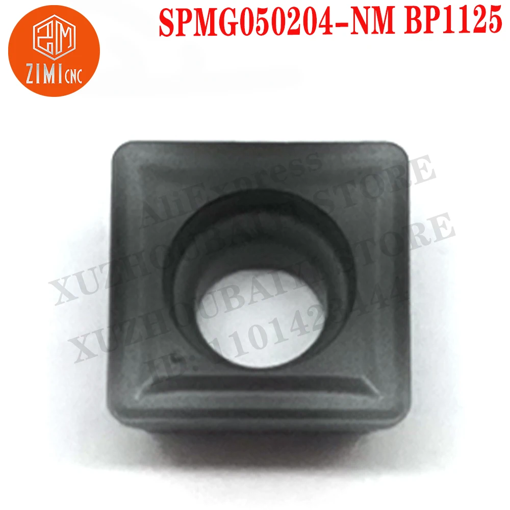 SPMG050204-NM BP1125 SPMG 050204 إدراجات كربيد تحول أدوات القاطع أدوات CNC شفرات أدوات القطع الميكانيكية مخرطة معدنية SPMG