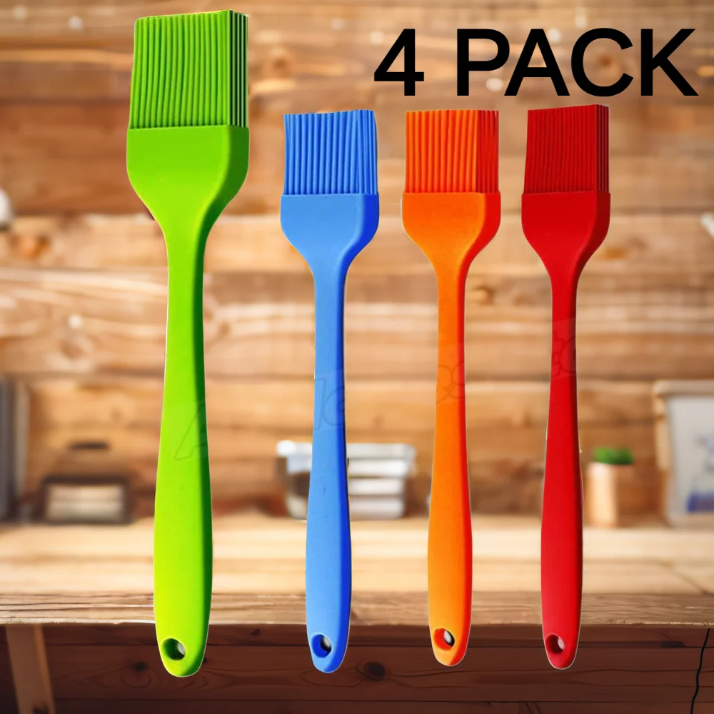 5/1PC Silicone Kitchen Brush Baking Oil Brush Basting Brush DIY Cake Bread Butter Brushes BBQ Tools Cooking Barbecue Accessories