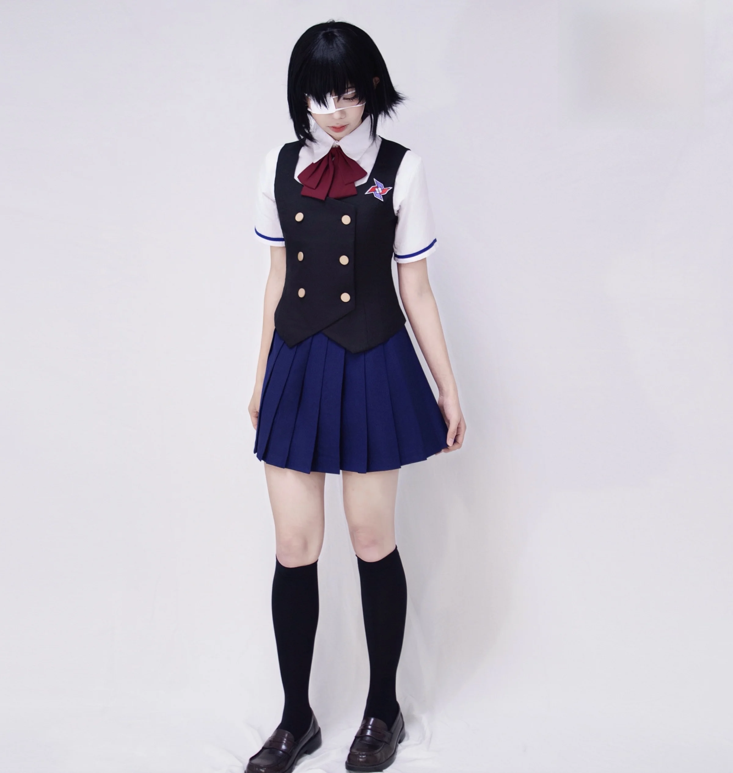 別のコスプレ衣装セット-アニメ原作-女性制服-全額前払い可能-ボーカロイドコスプレ衣装