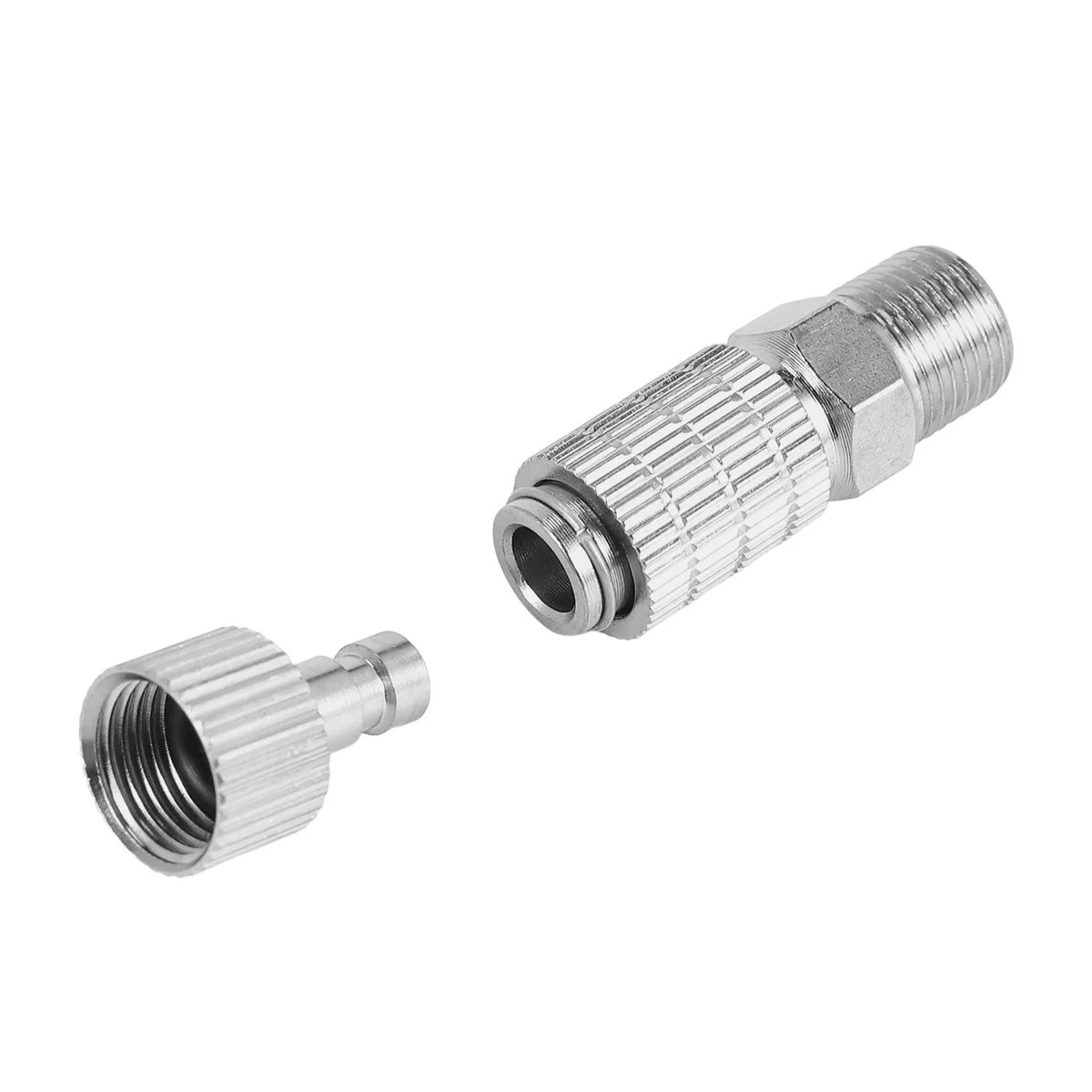 Hot New Airbrush Quick Disconnect Coupler Release Fitting Adapter with 5 Male Fitting, 1/8 INCH M-F