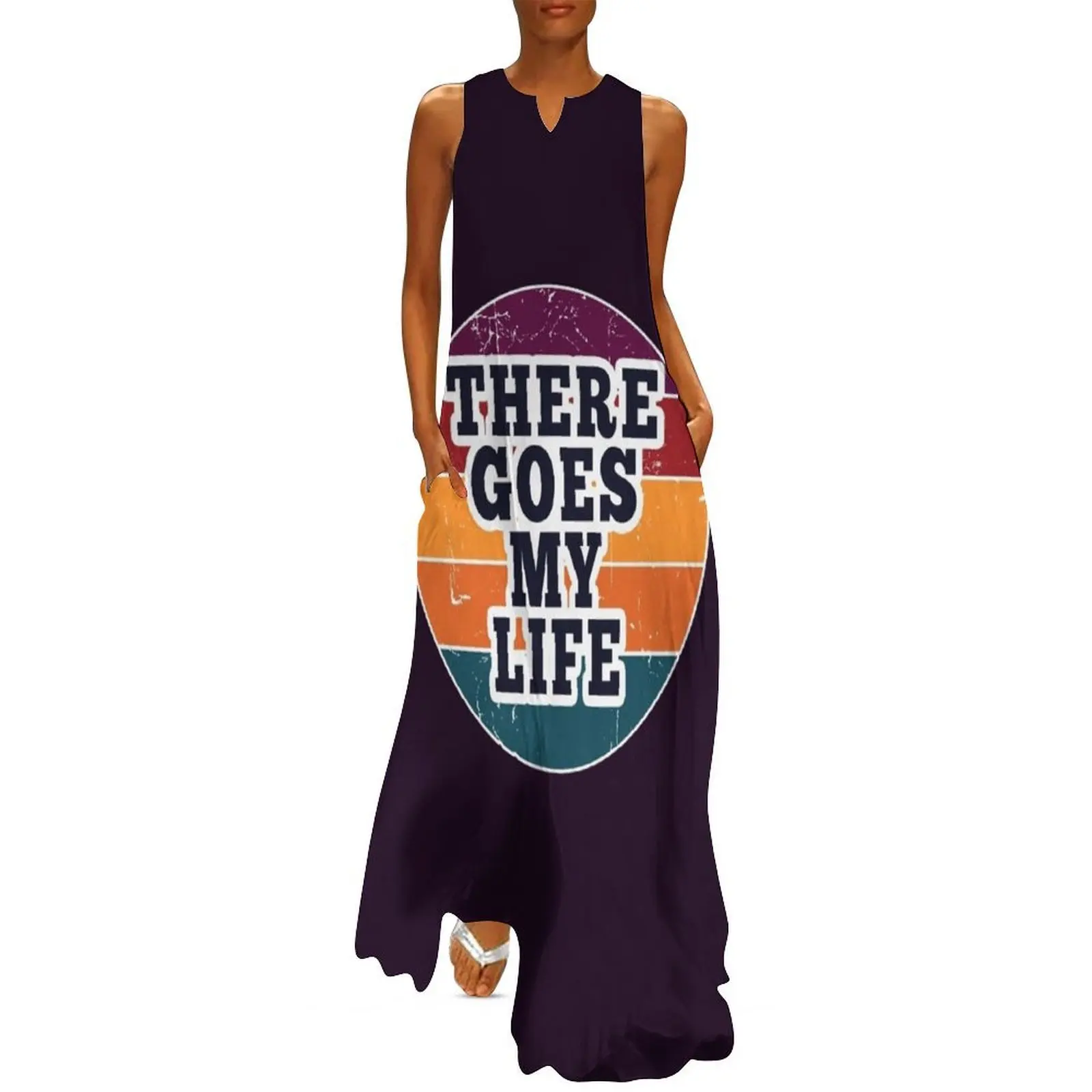 

There Goes My Life Long Dress Casual dresses Woman clothes women's evening dresses 2025 summer dress korean women