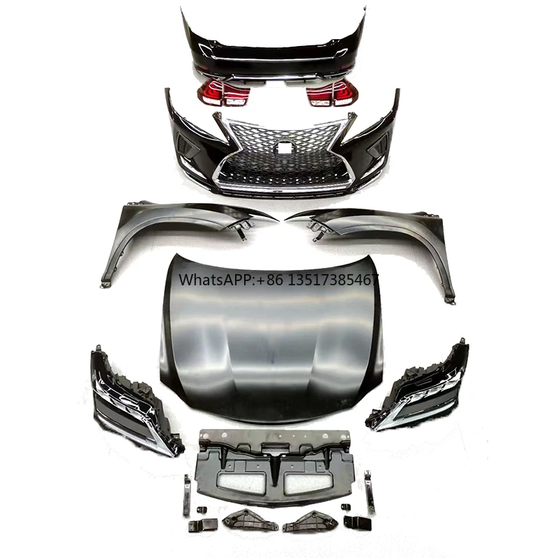

Suitable for Lexus Rx2009-2015 Upgrade 2021 Body Kit Including Front Face Front Bumper Assembly + Headlights Dynamic Taillights