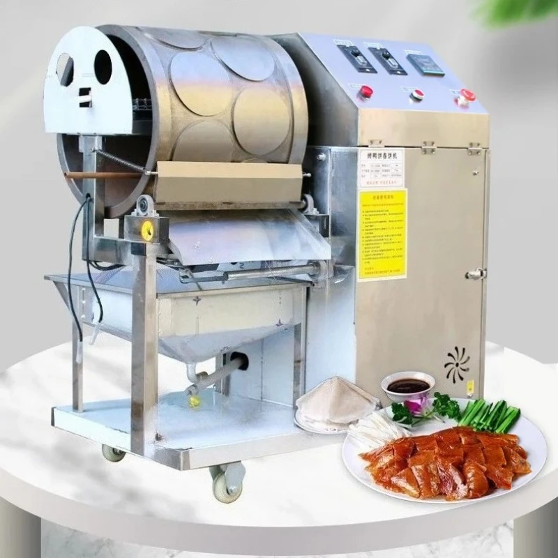Automatic Commercial Pancake Making Machine, Spring Roll Wrapper & Crepe Maker for Bakery & Snack Shop