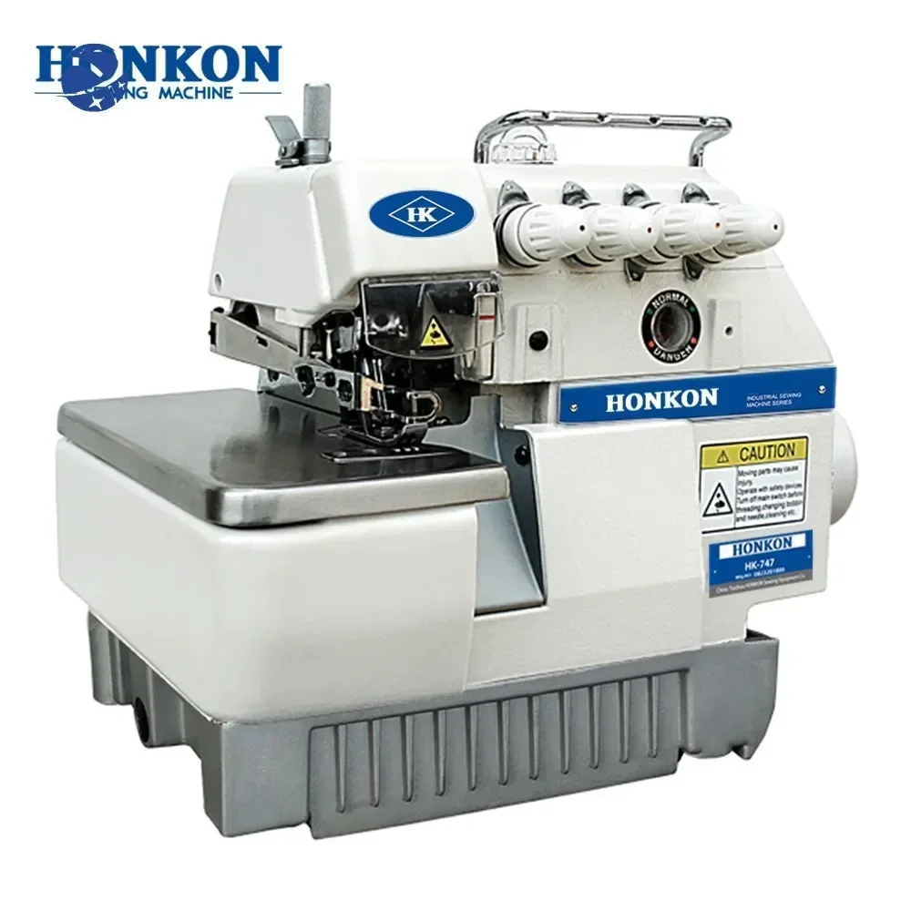 Yunyi Direct Drive Overlock Sewing Machinehk747 Overlock Sewing Machine High Speed 4-thread Mini Household Sewing Machine