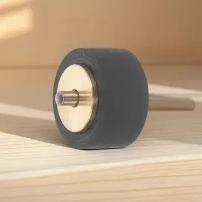 

1 Set Cassette Tape Recorder Pinch Copper Cassette Deck Wheel Replacement High Strength Wear Resistant Rubber Copper Durable