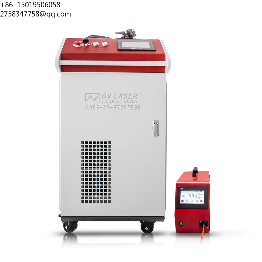 Best Selling 1000w 2000w 3000w La-ser Welding Machine 3 in 1 Handheld Fiber Welder Metal Cleaning Machine Stone Wall
