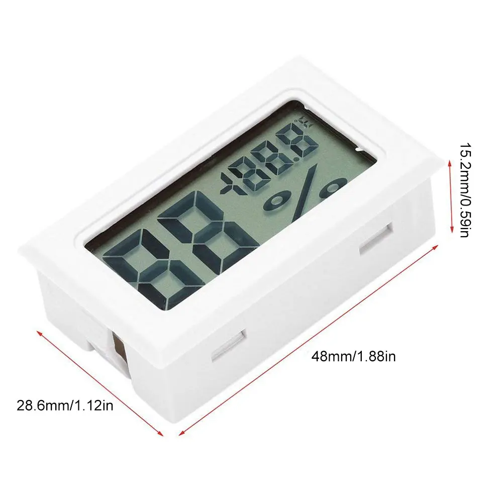 FY-11 FY-12 LCD Digital Humidity Temperature Sensor Hygrometer Detector Temperature Humidity Tester Monitor For Aquarium Gauge