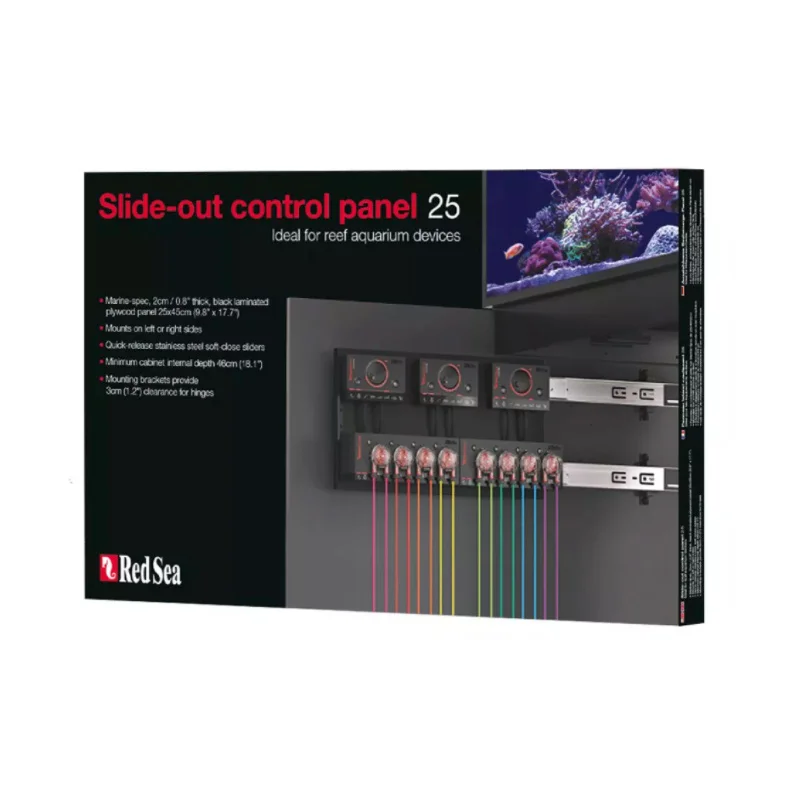 RedSea 25/60cm Slide-out Control Panel Place Coral Reef Monitoring and Maintenance Equipment To Easily Push and Pull