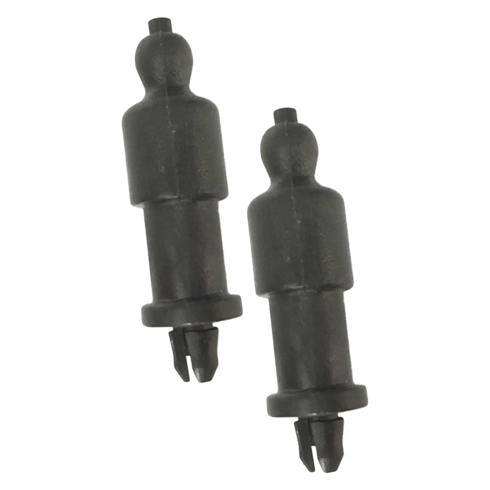 2 szt. Klipsy do mocowania półki na paczki Hatchback, automatyczne mocowanie 1317839 Uchwyt na paski do MK2 Czarny