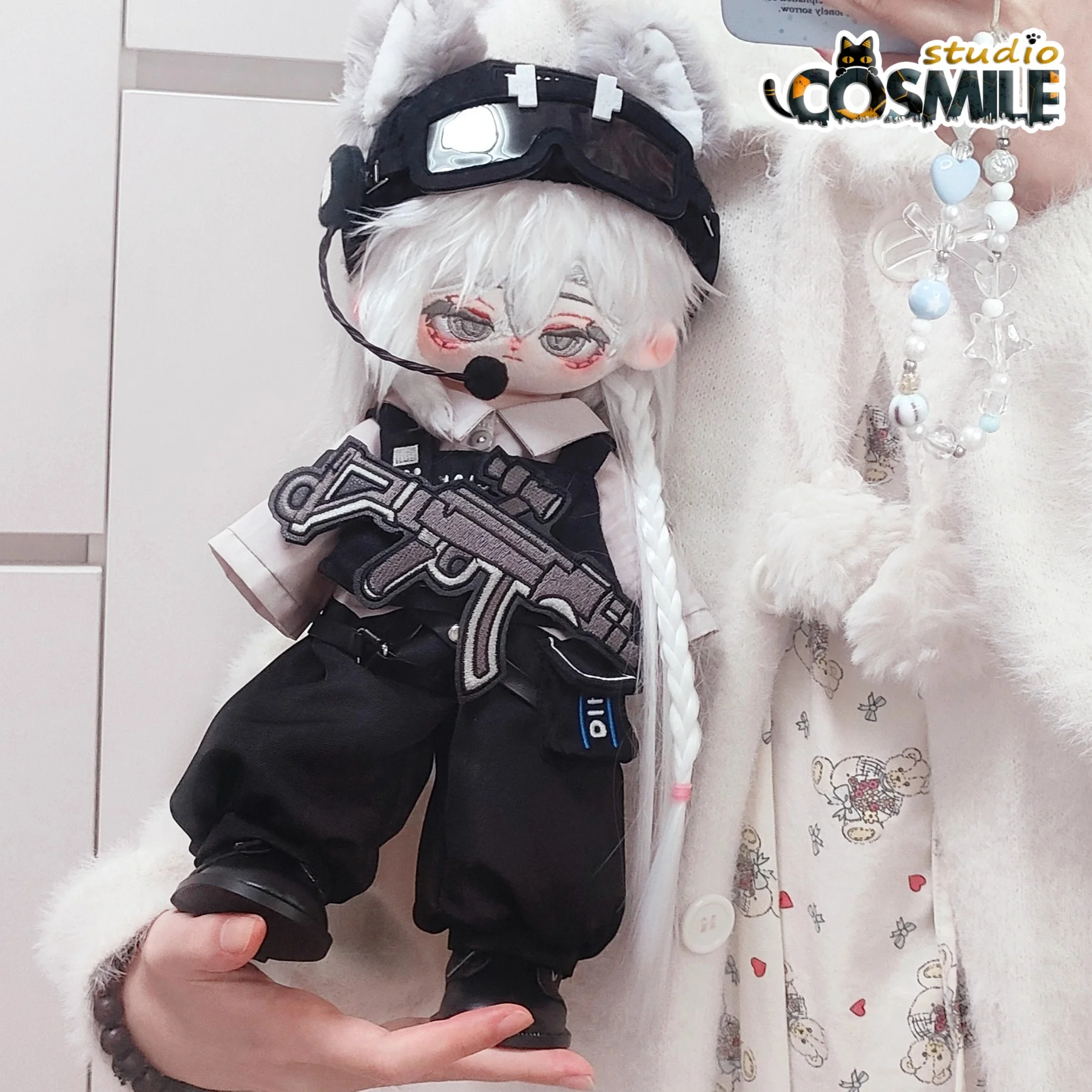 

Idol крутая мода волк воин Doomsday униформа костюм плюшевые 30 см аксессуары для кукол кукольная одежда DJ Jan