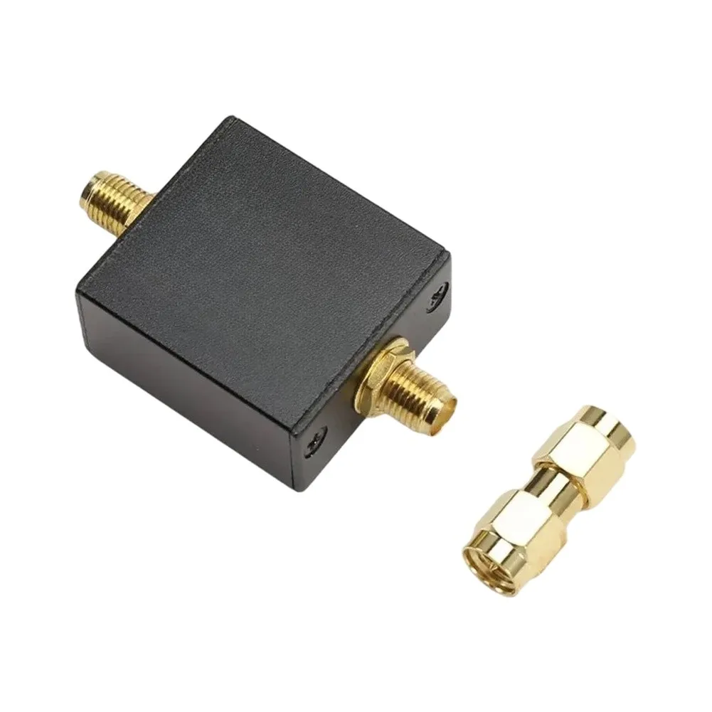HF Reception Booster High Pass Filter For Clear Shortwave Listening Black Anodized Aluminum Effective Signal Filtering