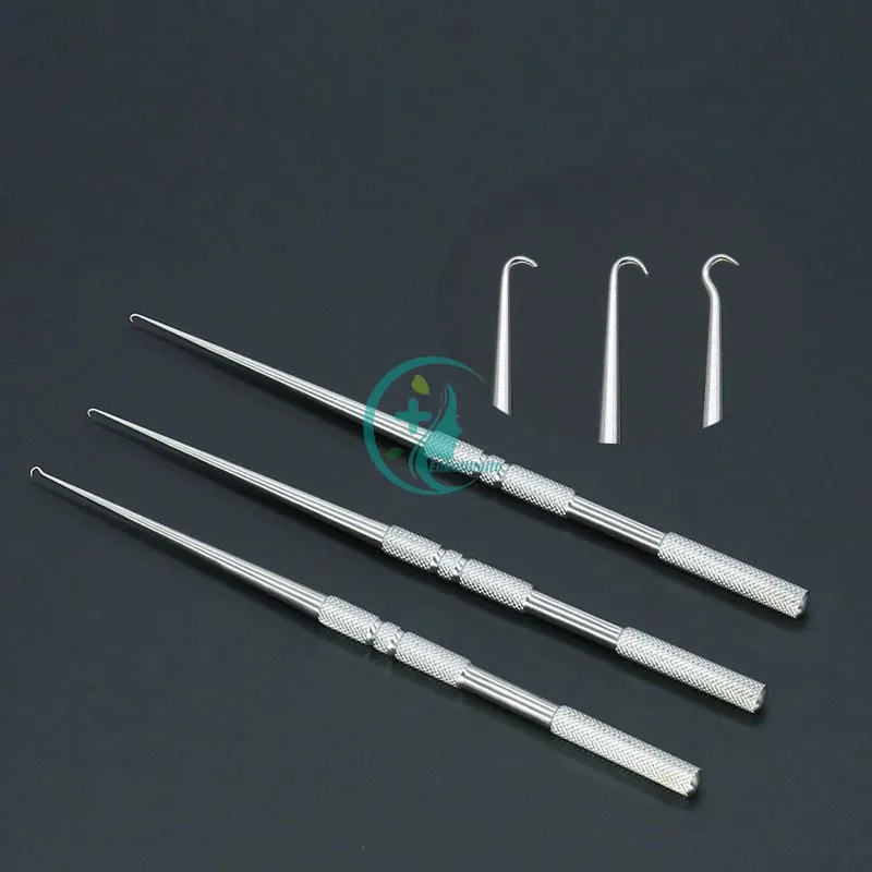 

Thread Carving Retractor Hook Thread Nose Large V-Thread Buried Thread Correction Needle Skin Question Mark Crochet