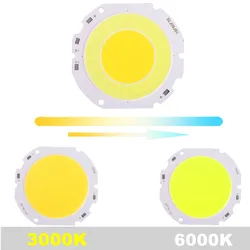 High Power Ultra Bright LED COB Chip Light Source DC30V150V 50W Warm White for DIY LED Flood Light Bulbs Down Light Bulb Lamp