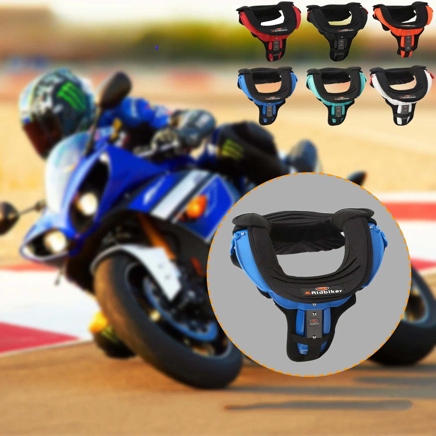 adjustable size motocross Racing neck Guards riding Sports motorcycle karts Pillow Neck protection pads