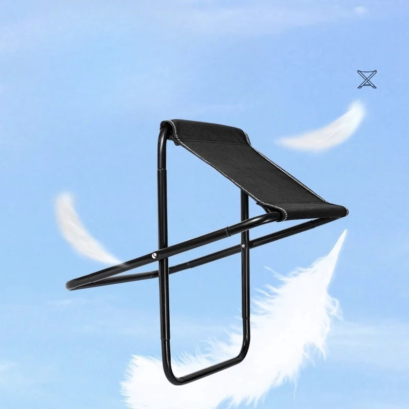 Portable Lightweight Travel Stool Camping Chair Folding Chair Camping Small Bench Outdoor Folding Stool Portable Fishing Chair