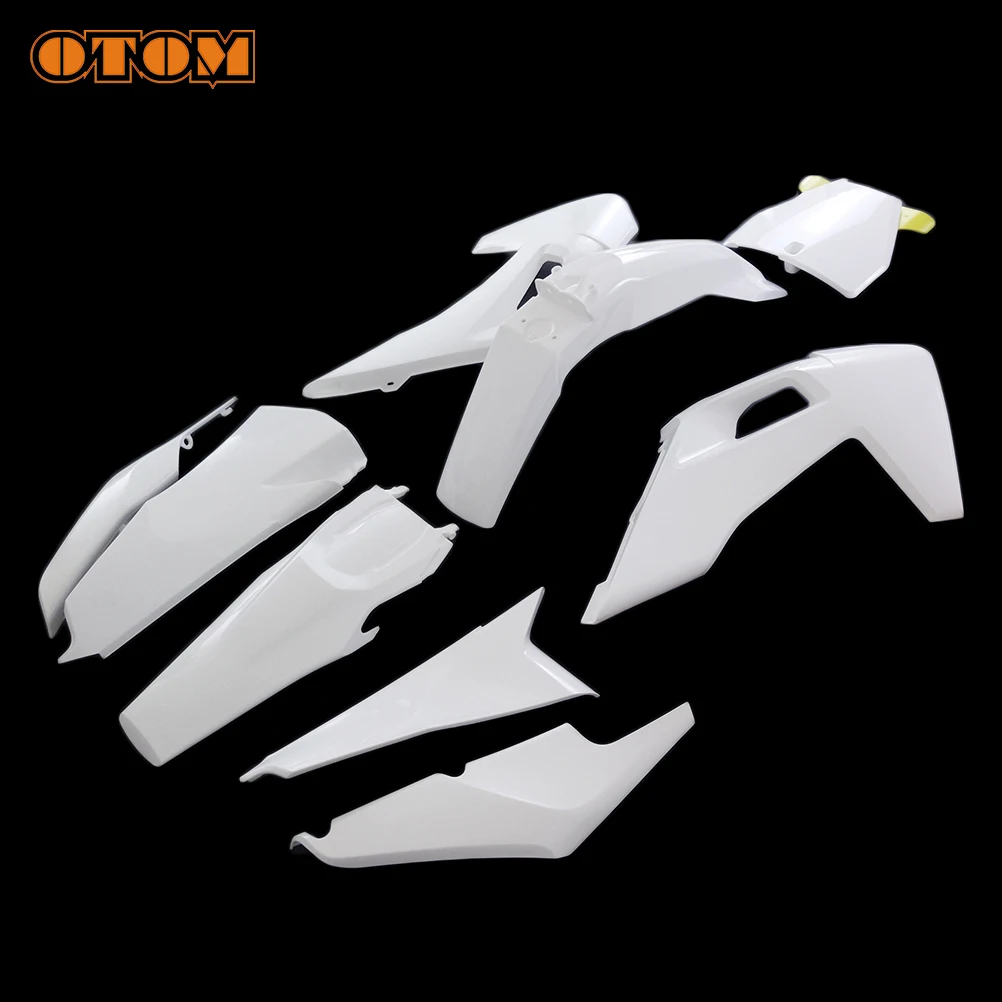 OTOM Fender Full Fairing Body Plastic Kits For HUSQVARNA FC250 FE350 FX450 TC125 TE150 Motorcycle Parts Mudguard 2019-2022