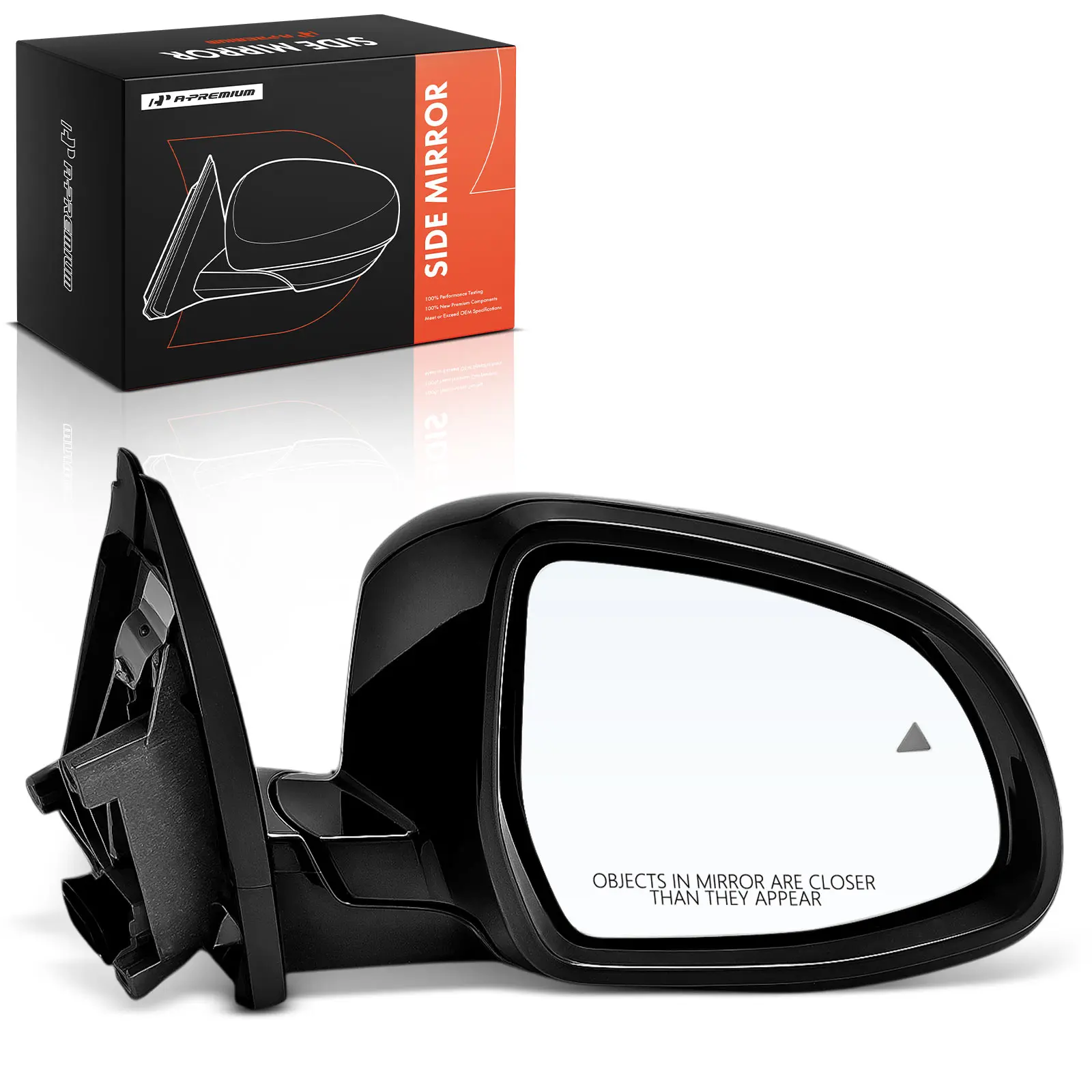 A-Premium Passenger Side Power Door Mirror for BMW X3 2018-2024 Power Folding Blind Spot Detection Turn Signal Light Heated