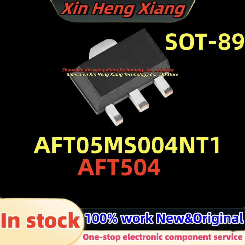 (2-5pcs)100%New AFT504 AFT05MS004NT1 AFT05MS004 SOT-89