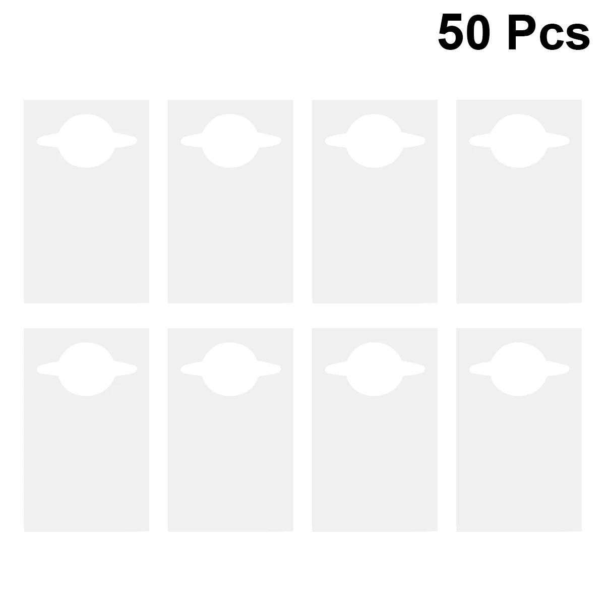 

50 Pcs Disposable Waterproof Aprons Oil Proof Plastic Cooking Hot Pot Picnic Messy Activities Lightweight Portable