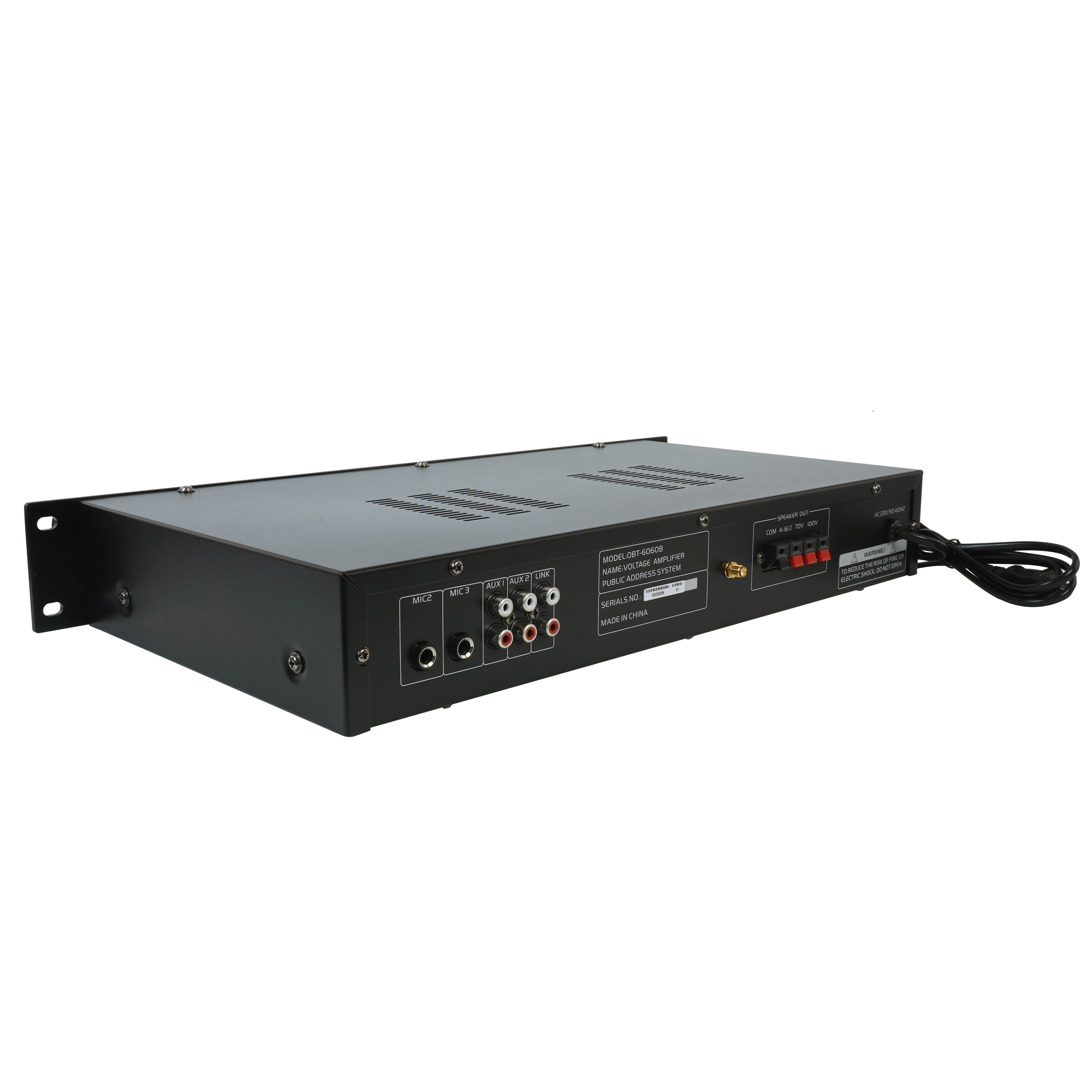 

Obt-6060b Public Address System 60w Small Power Amplifier With USB