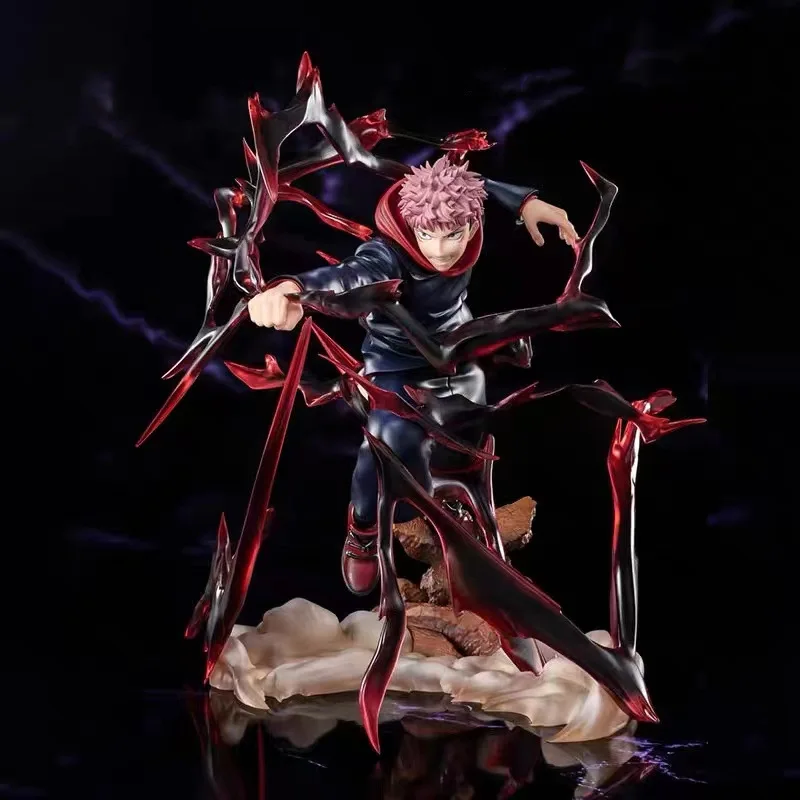 Jujutsu Kaisen Ryomen Sukuna Itadori Yuji Anime Figure Model Toy King Of The Curse Returns To The Extreme Battle Gift Collection