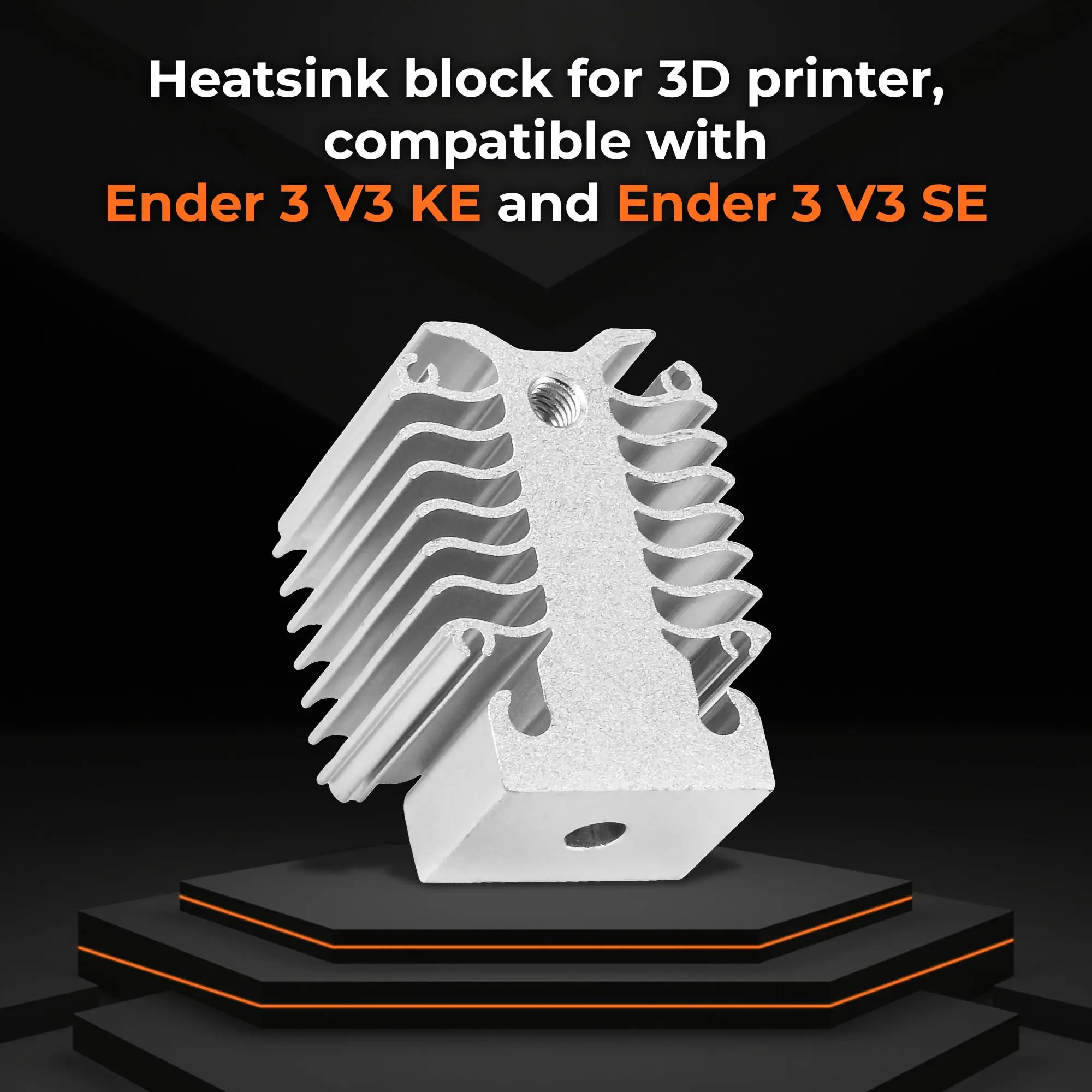 Creality Ender 3 V3 SE Hotend-Kit und Extruder Hotend-Heizblock/Kühlkörper/Thermistor/Heizstabrohr für Ender 3 V3 SE – Detail 11
