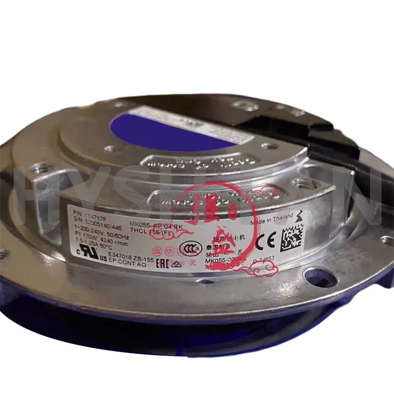 RH19V-4IP.Z8.AR مروحة طرد مركزي دقيقة لتكييف الهواء الداخلي