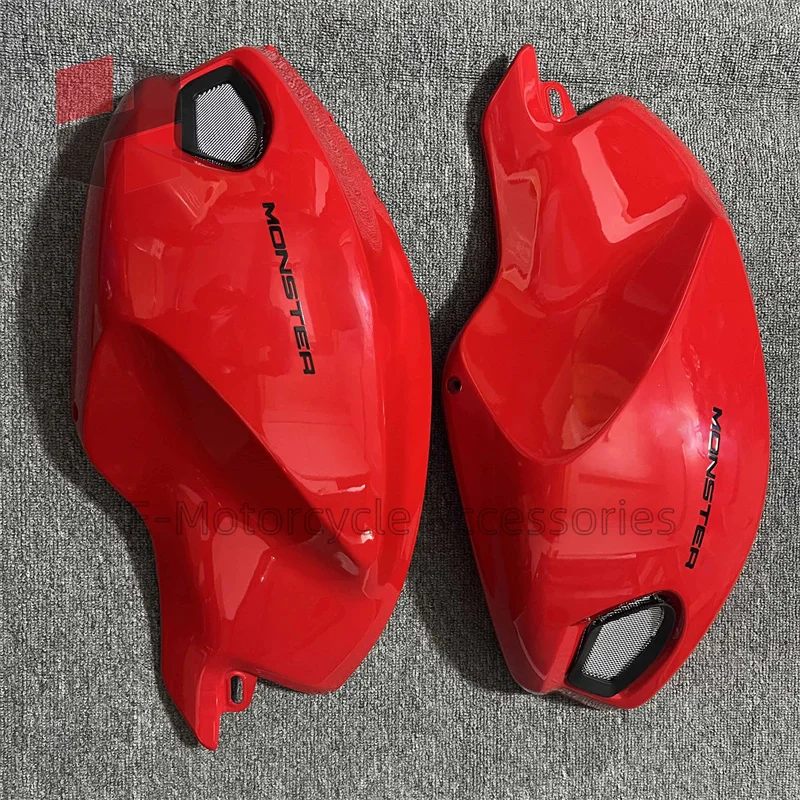 Motorcycle Left Right Side Tank Cover fairing For DUCATI Monster 696 796 1100 EVO Fairings Cover Parts