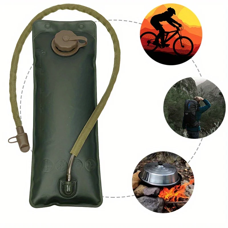 1PC Hydration backpack 2.5/3L large capacity water bag water tank running cycling hydration water storage bag camping supplies