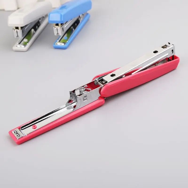 Portable Metal Manual Stapler Uses No.10 Desktop School Office Supplies Q1JC