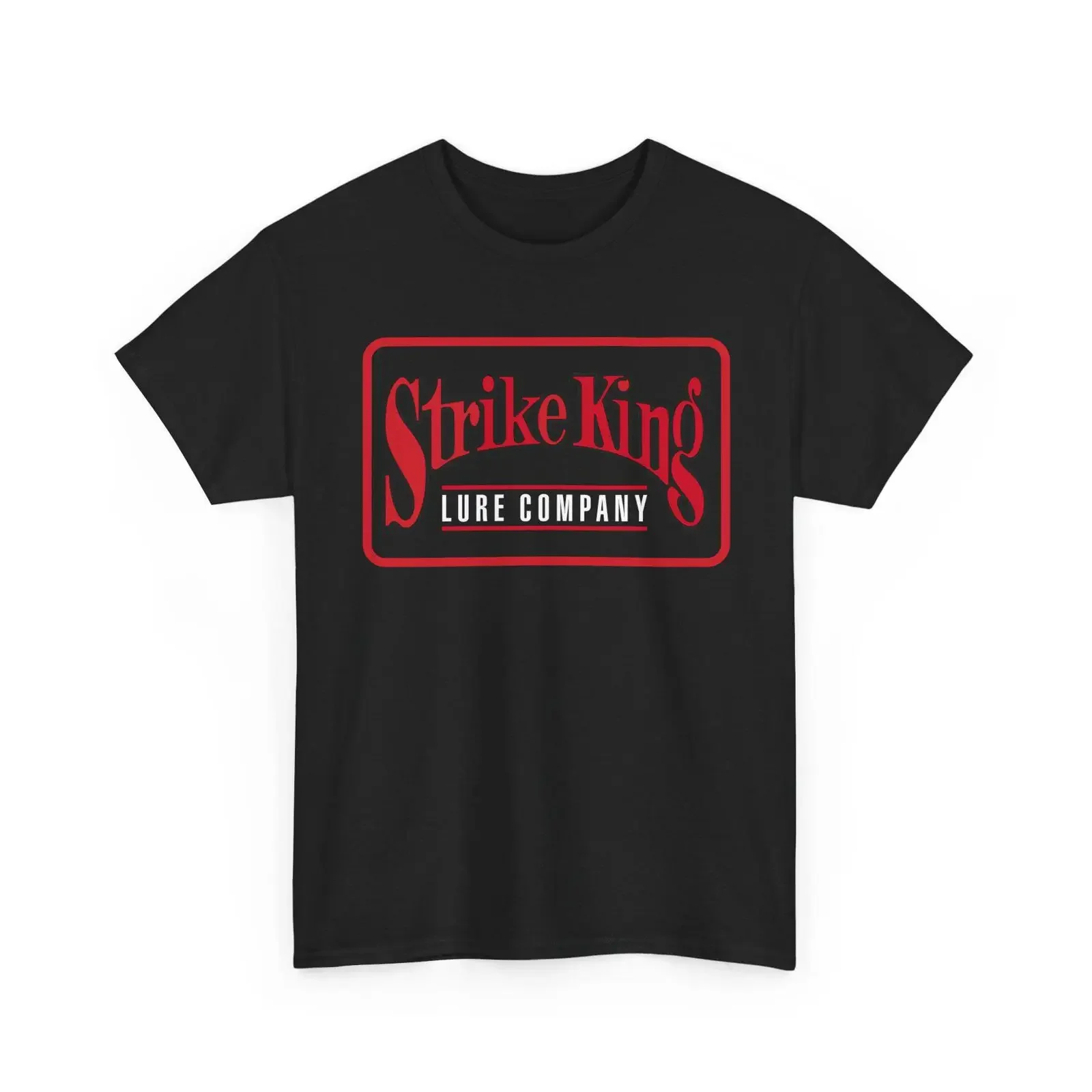 Strike King Fishing Lure T-Shirt, Vintage-Waschung, modisch, stilvolle Designerkleidung, lässiges Oberteil für den Alltag, dehnbar.
