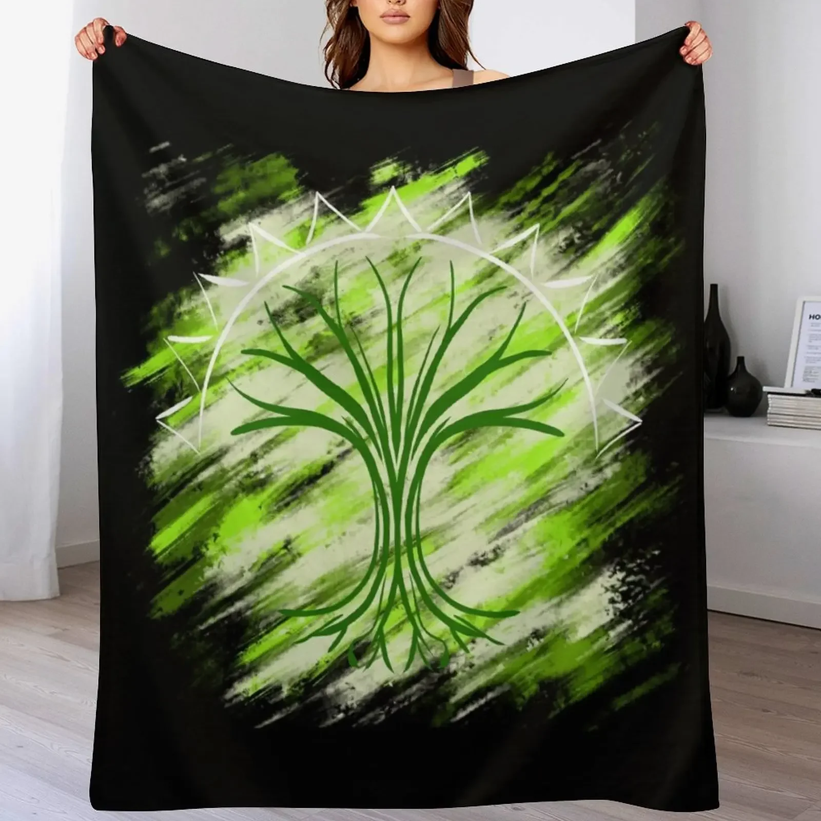 

Selesnya Conclave Throw Blanket Long Lasting Soft Plush Blanket for Daily Use