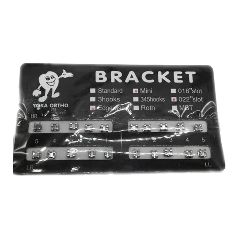 Fake Braces Braces Wax Braces Kit 10 Sheets/Pack 200 Pcs Of Brackets MIM Roth Mini 0.022 With Hook 3