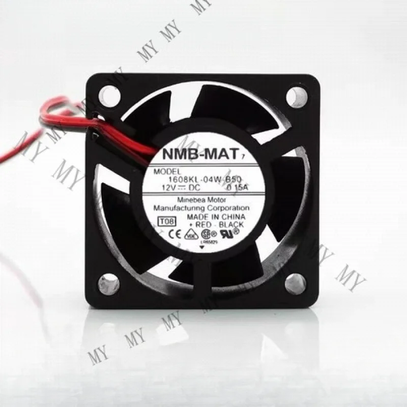 

TT for NMB 1608KL-04W-B50 4020 DC12V 0.15A 2-Wire Dual Ball Cooling Fan