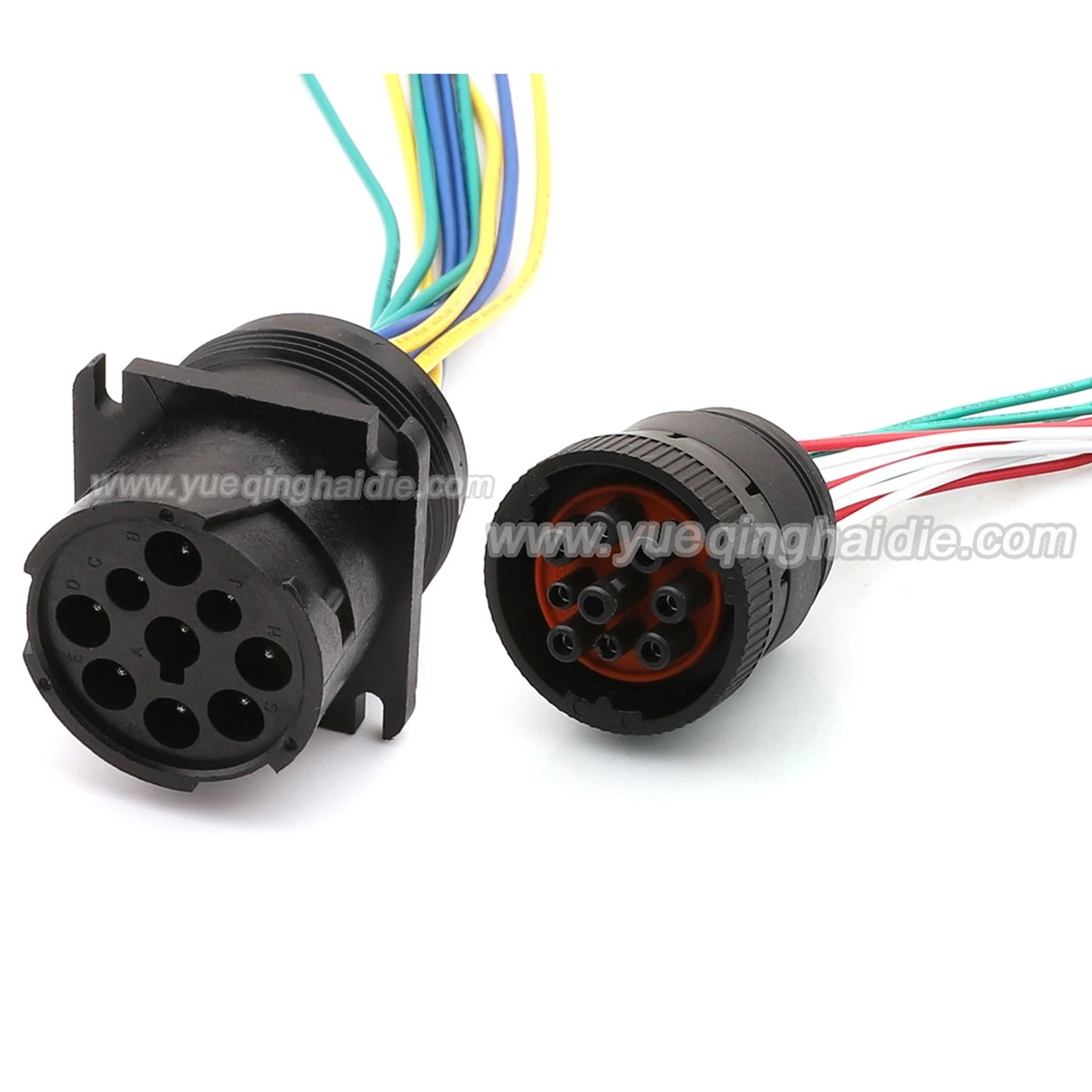 

9 PIN 1.6mm Male Female Connectors Wiring Harness Cable Plug For Track J1939 For Deutsch HD10-9-1939P HD16-9-1939S
