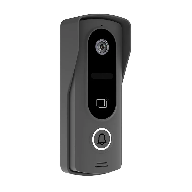 7 بوصة IPS شاشة 2MP 1080P 4 السلكية فيديو باب الهاتف إنترفون البصرية جرس الباب 120 درجة زاوية واسعة التحكم في الوصول كاميرا الباب