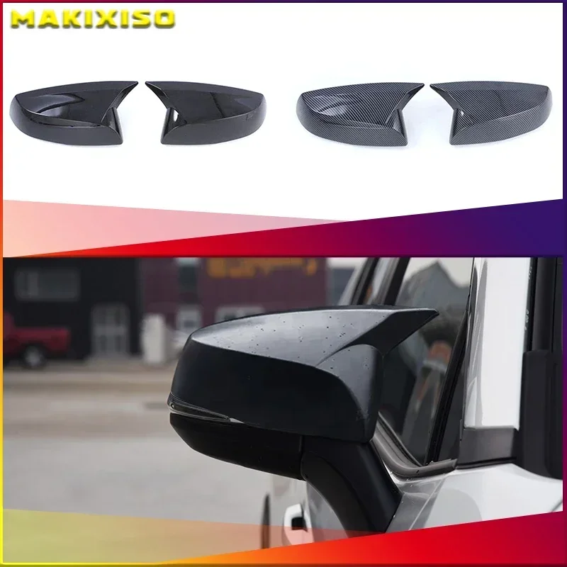 

For Toyota RAV4 2020 2021 Car Wing Door Side Outside Rearview Mirror Cover Cap Lid Housing