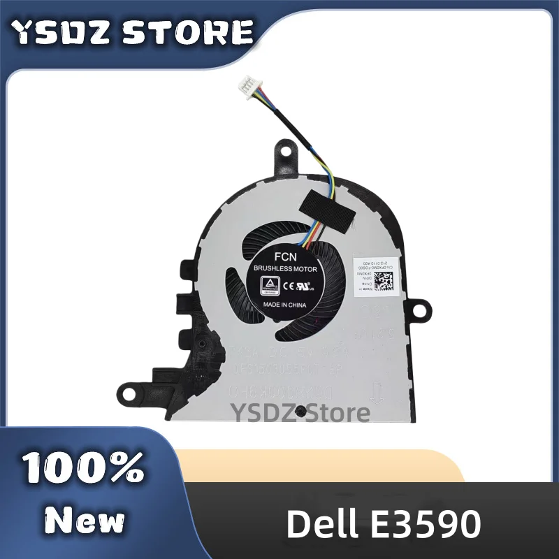 100%New Laptop CPU Cooling Fan for Dell inspiron 15 5570 5575 3580 3593 for inspiron 17 3780 3793 for Latitude 3590 L3590 E3590
