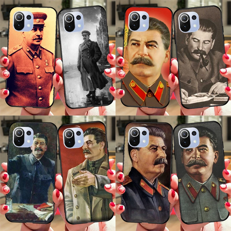 Russian Commander Stalin Funda For POCO F5 X3 X4 X5 Pro F4 GT C40 F3 Case For Xiaomi 11T 12T Pro 12 X 13 Lite Cover