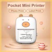 A8 Thermal Printers Protable Mini Label Printer Wireless BT 203dpi Sticker Transparent Paper 57mm Inkless for Android IOS Phone