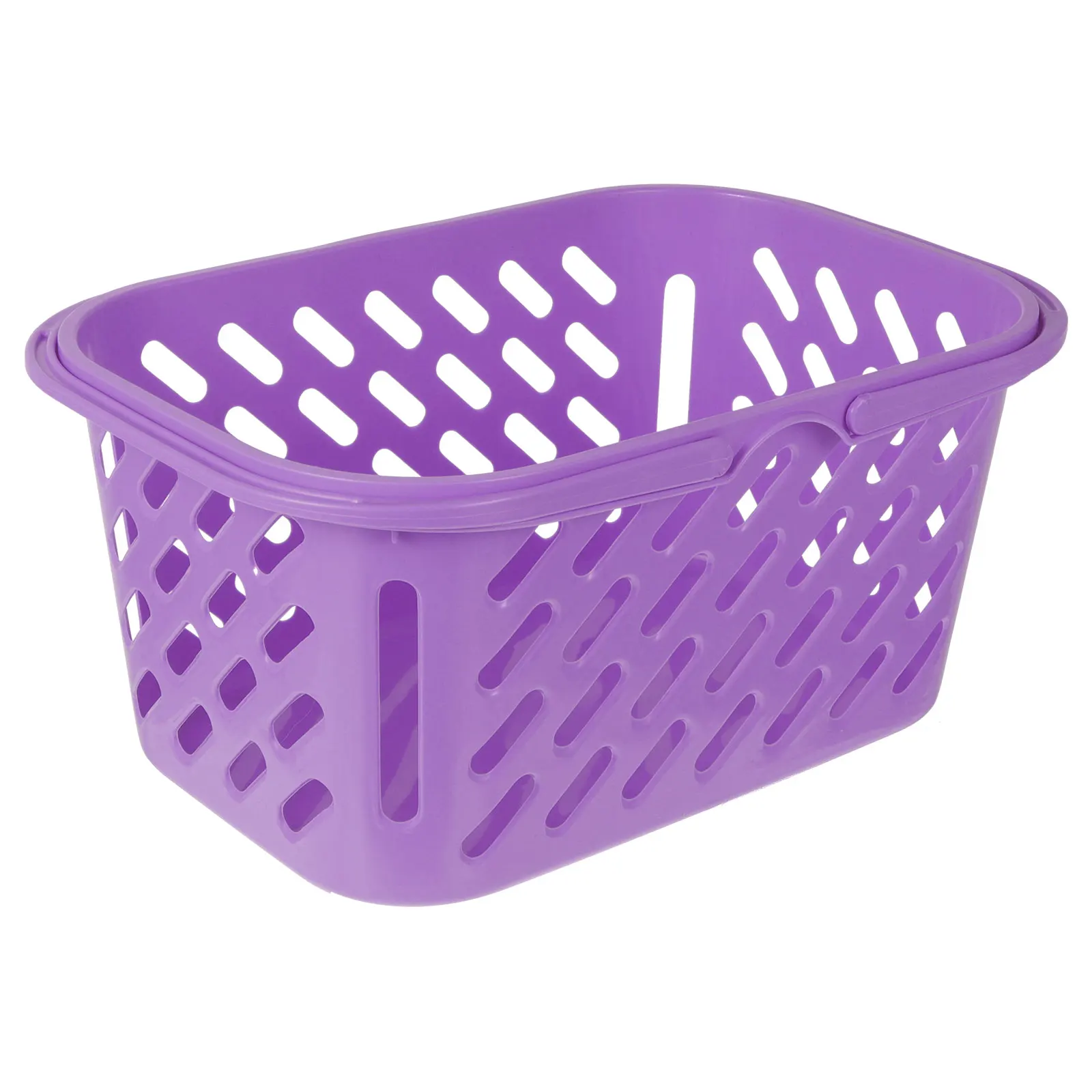 

Plastic Storage Basket Strong Bearing Large Capacity Shopping Mall Supply Portable Grocery Vegetable Sundries