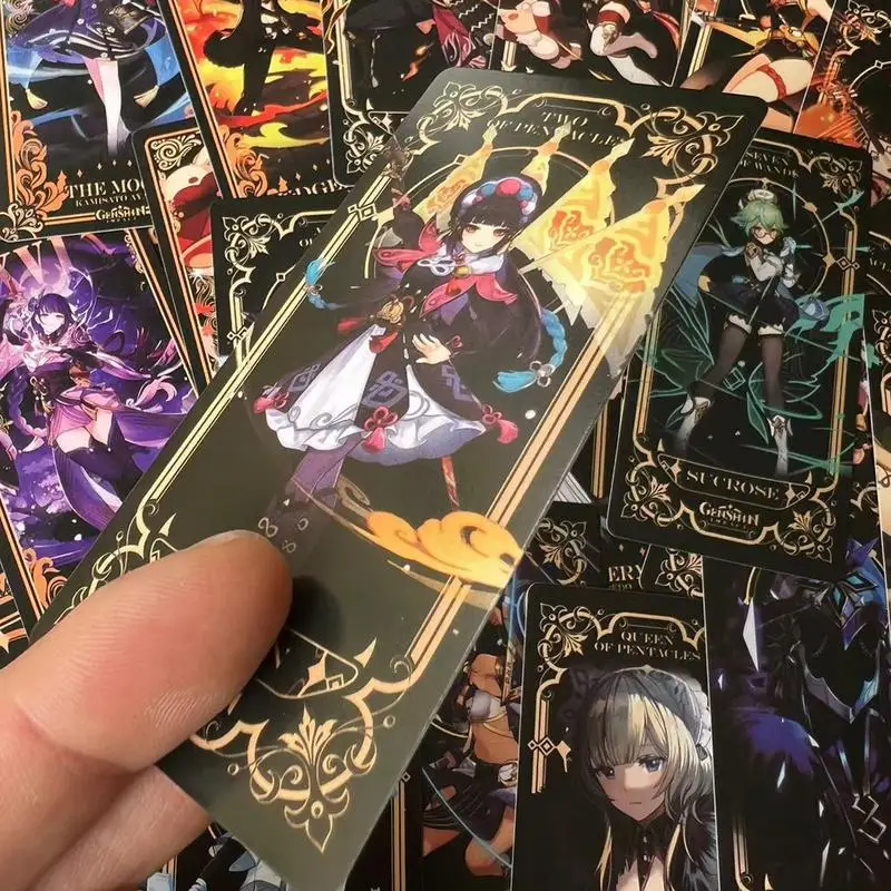 Tarot Cards Anime-Inspired 78-Sheet Party Tarot Deck Fortune Telling Tarot Cards for Beginners and Collectors for Team party