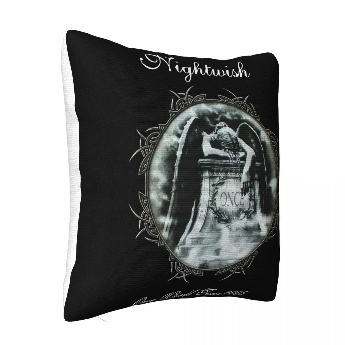 Nightwish Once Tour Black Swea Within Temptation Tarja Turunen Xandria Epi Women Pillow Case