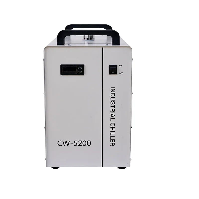

CW5200 CW5202 Indusatrial Air Cooled Water Chiller For CO2 Laser Engraving Cutting Machine 80w 100w 130w 150w Laser Tube