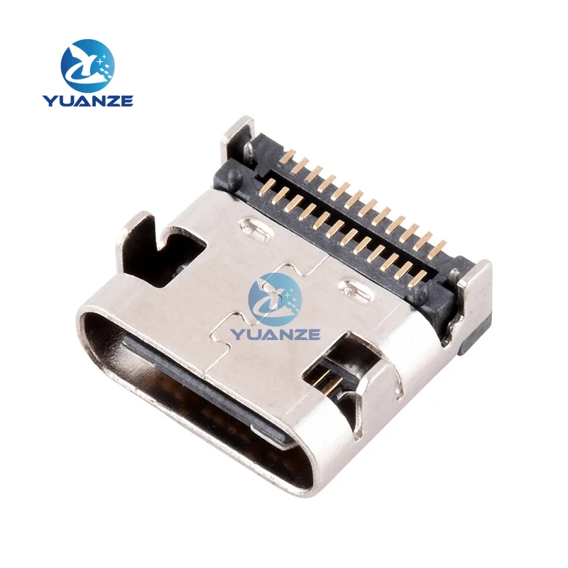 10-шт-2-шт-usb31-24-контактный-разъем-типа-c-usb-«мама»-c-micro-usb-разъем-питания-разъем-для-зарядки-док-станции-разъем