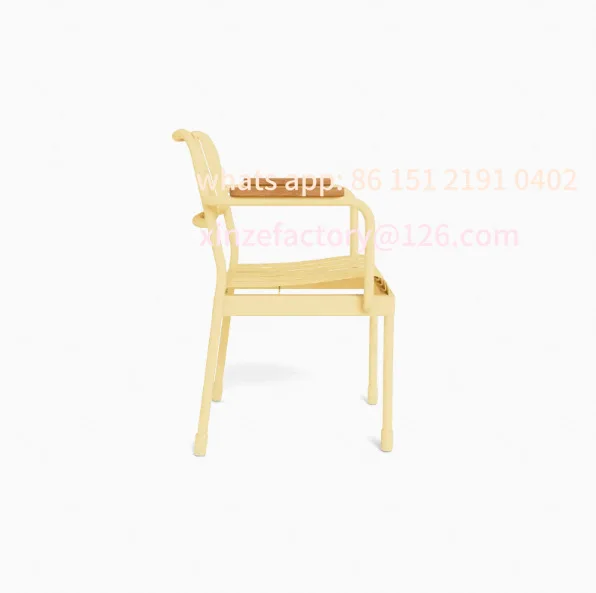 Anpassbare Tische und Stühle aus Metall für den Innenhof, Kunststoff, Holz, wasserdicht, Outdoor-Balkon, Freizeittisch, Stuhlkombination