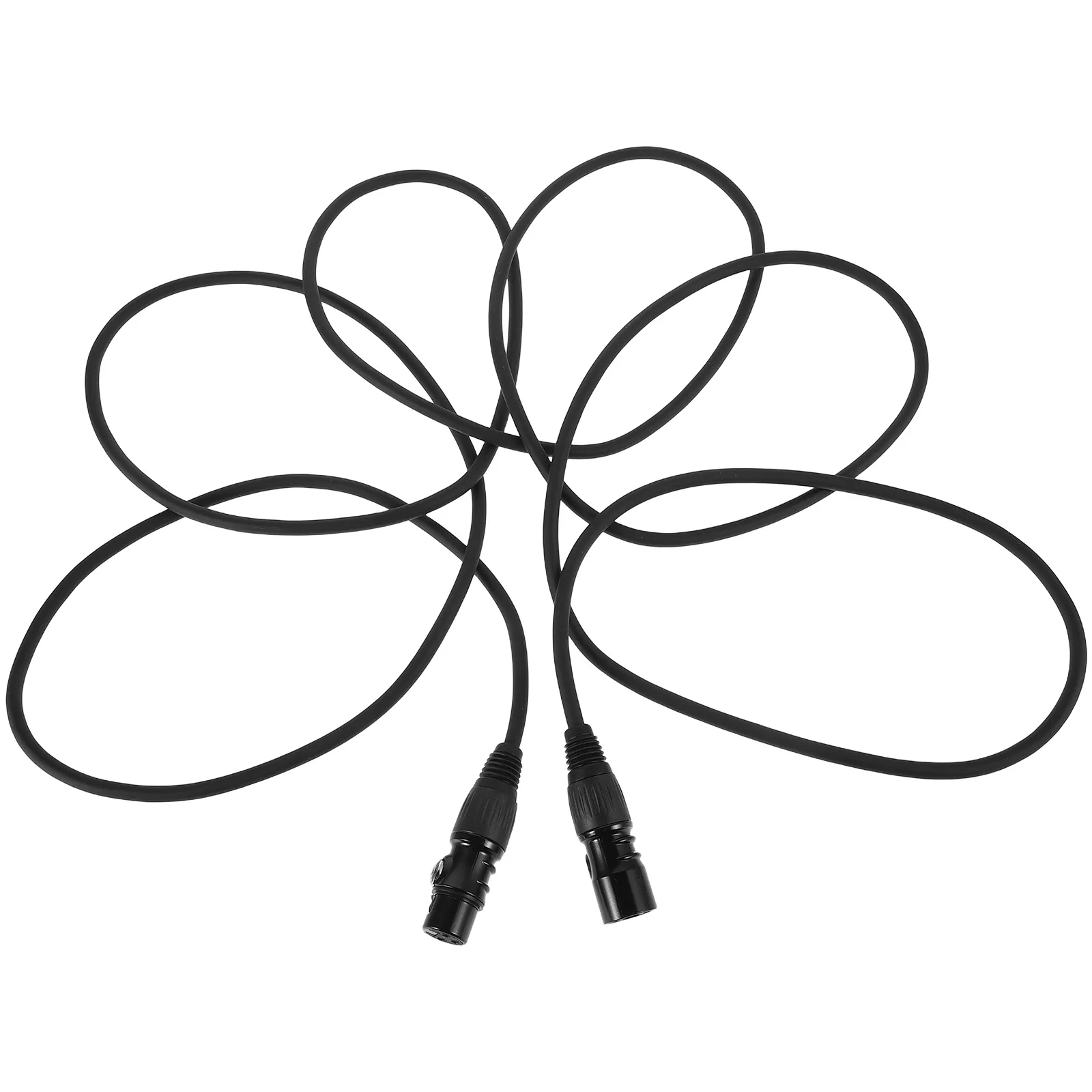 

Xlr Cable Gold Plated Three Pin Connectors Clear Sound Microphone Mixer Recording Streaming Interference Free Audio